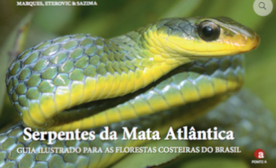 Livro Guia Serpentes da Mata Atlântica 2 edição